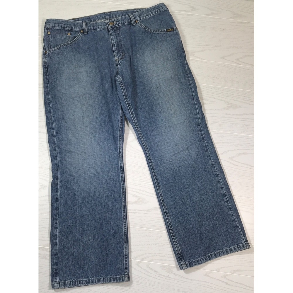 Buddy Lee Lawton Jeans Men 38x30 Blue Denim Relaxed Western Workwear Cowboy